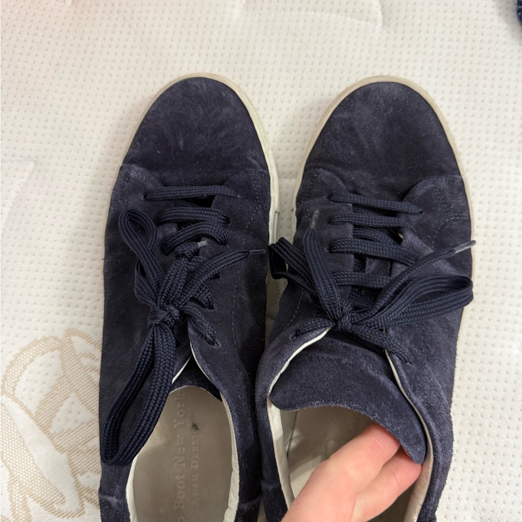 To Boot Men's Dark Blue Suede Sneakers